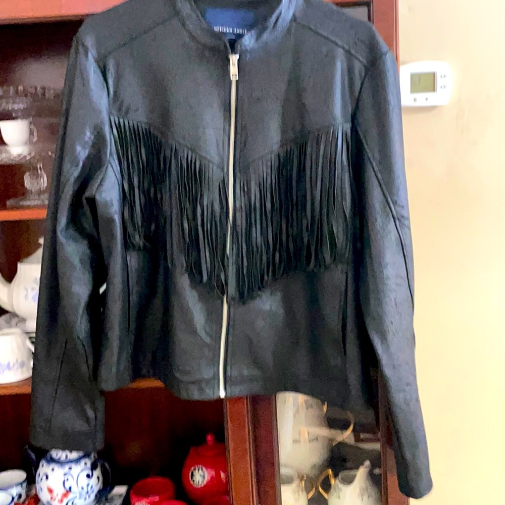 Women XL American Eagle Outfitters Black Jacket.